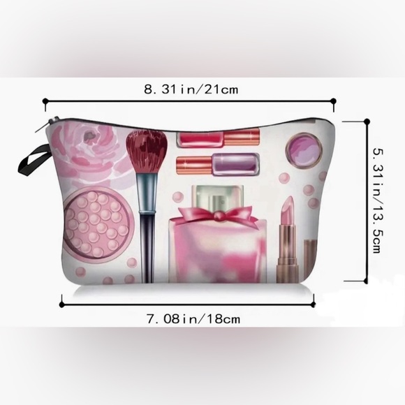 NWT-Makeup Design Cosmetic Bag - Picture 4 of 5